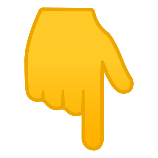 finger-pointing-down-emoji-by-google